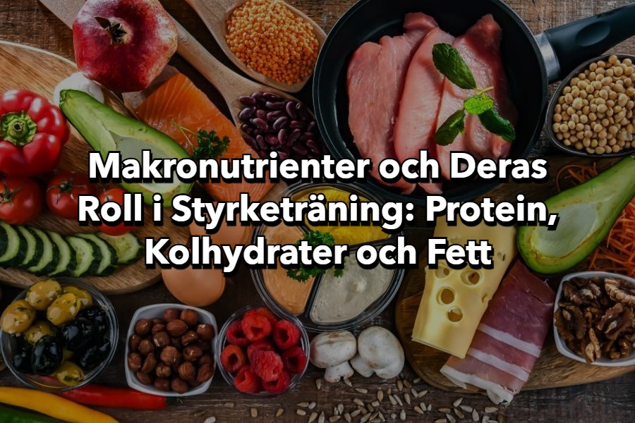 Makronutrienter: Protein, Kolhydrater och Fett